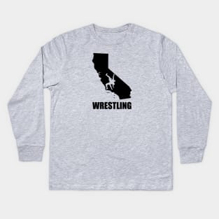 California Wrestling Kids Long Sleeve T-Shirt